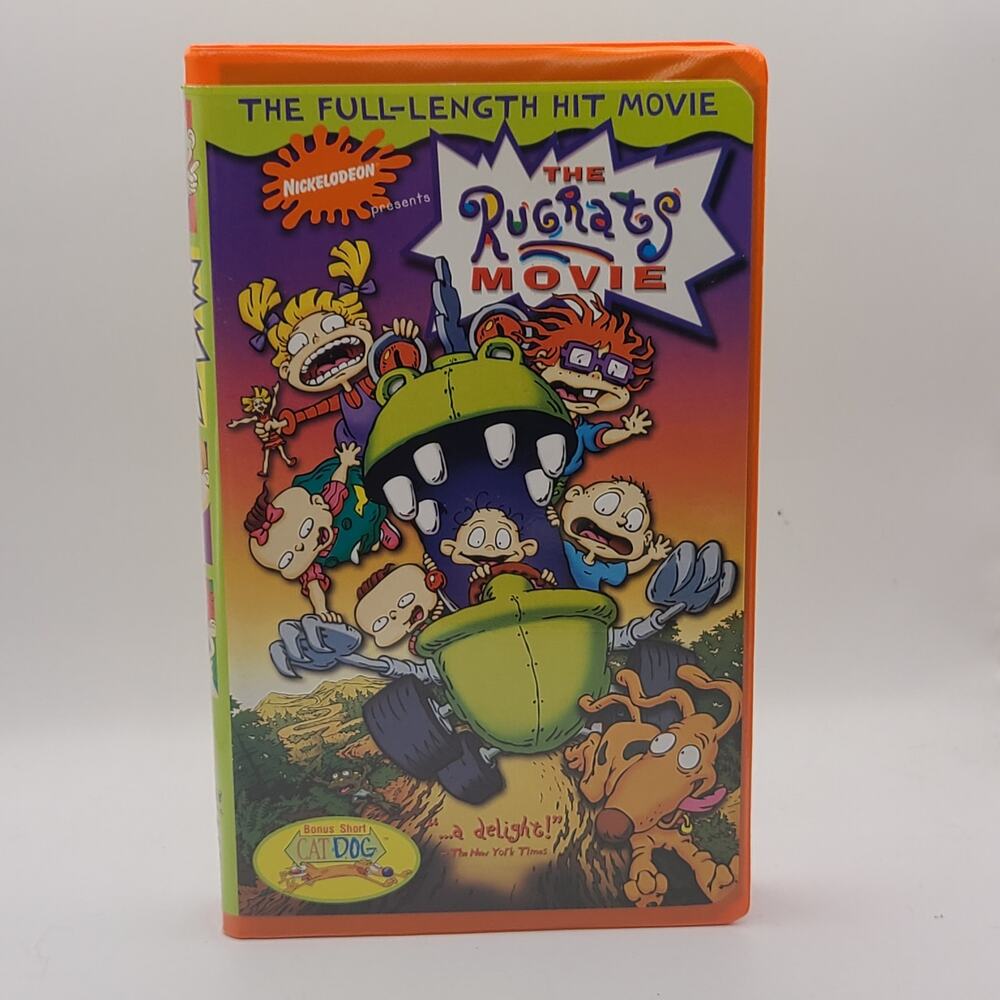 VHS The Rugrats Movie (1999) Clamshell Case Nickelodeon